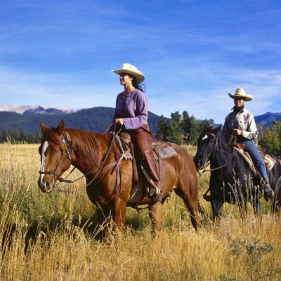 Horseback riding echo valley Lodge