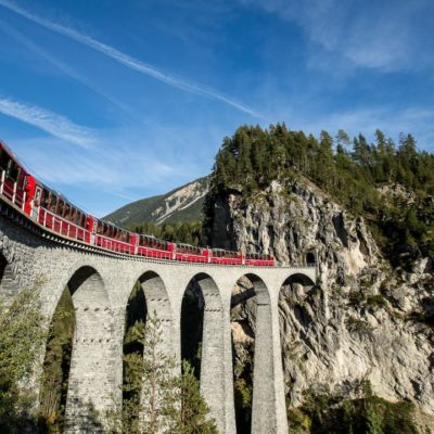 Switzerland Bernina Express Train